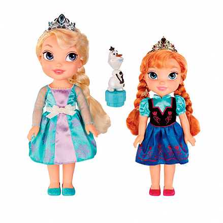 Игровой набор из серии Холодное Сердце - Принцессы Дисней, 2 куклы и Олаф 
